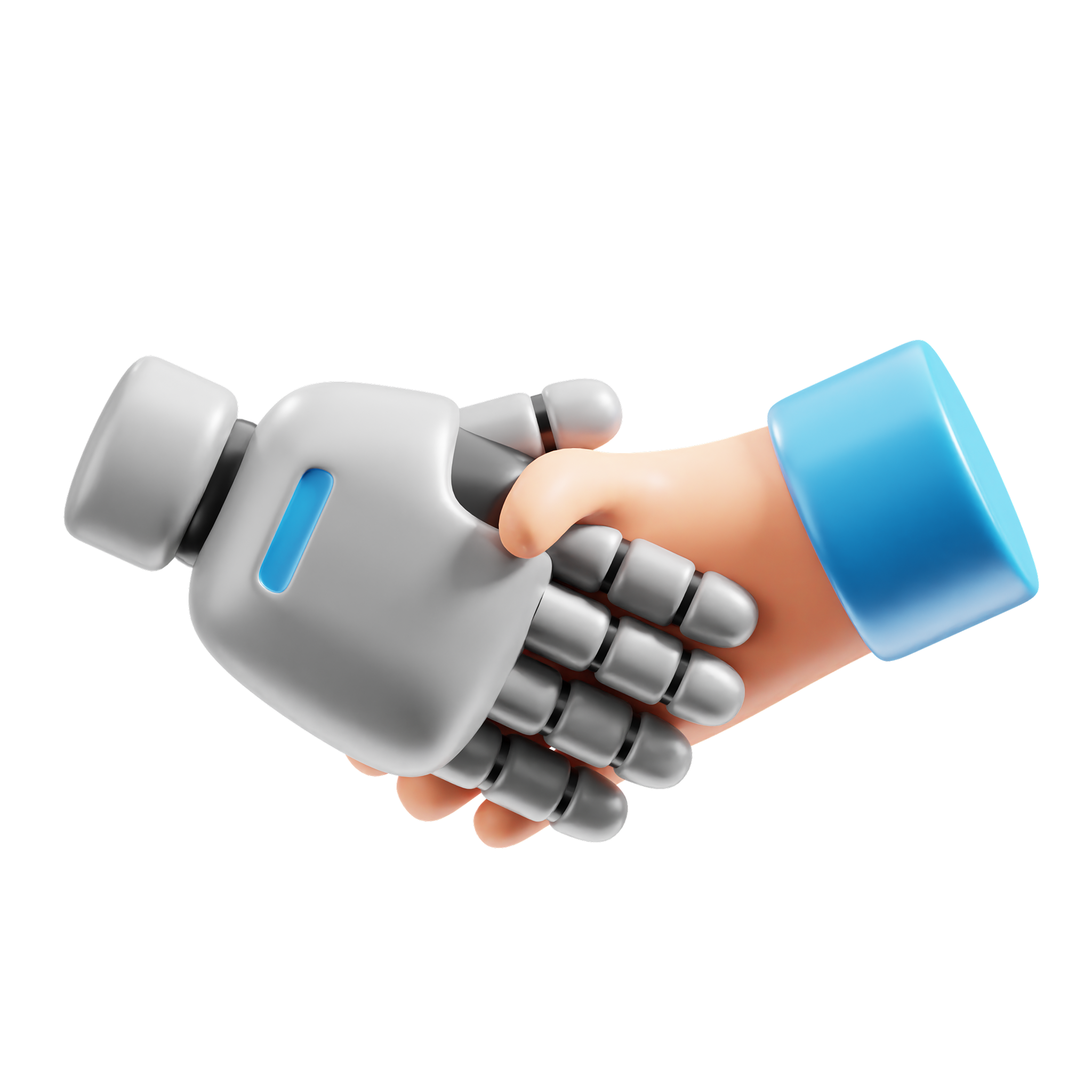 Shaking hands